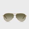 Kultaiset naisten Ralph Lauren 0RA4004 Aviator aurinkolasit Kultaiset naisten Ralph Lauren 0RA4004 Aviator aurinkolasit