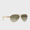 Kultaiset naisten Ralph Lauren 0RA4004 Aviator aurinkolasit Kultaiset naisten Ralph Lauren 0RA4004 Aviator aurinkolasit