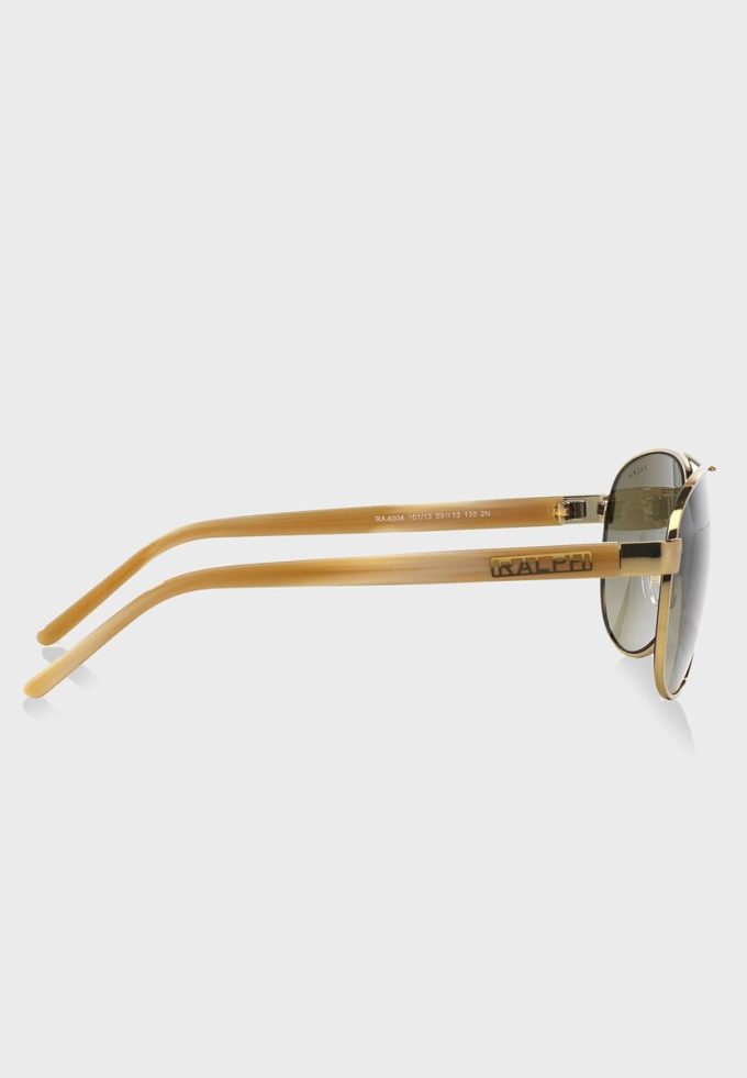 Kultaiset naisten Ralph Lauren 0RA4004 Aviator aurinkolasit Kultaiset naisten Ralph Lauren 0RA4004 Aviator aurinkolasit