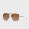 Kultaiset naisten Ralph Lauren 0Ra4139 Aviator aurinkolasit Kultaiset naisten Ralph Lauren 0Ra4139 Aviator aurinkolasit