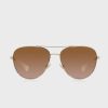 Kultaiset naisten Ralph Lauren 0Ra4139 Aviator aurinkolasit Kultaiset naisten Ralph Lauren 0Ra4139 Aviator aurinkolasit