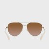 Kultaiset naisten Ralph Lauren 0Ra4139 Aviator aurinkolasit Kultaiset naisten Ralph Lauren 0Ra4139 Aviator aurinkolasit