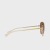 Kultaiset naisten Ralph Lauren 0Ra4139 Aviator aurinkolasit Kultaiset naisten Ralph Lauren 0Ra4139 Aviator aurinkolasit