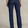 Kuninkaalliset naisten Ralph Lauren High-Rise Straight Fit -farkut Kuninkaalliset naisten Ralph Lauren High-Rise Straight Fit -farkut