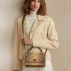 cCopper naisten Ralph Lauren Python RL Top Handle Crossbody laukut cCopper naisten Ralph Lauren Python RL Top Handle Crossbody laukut