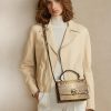 cCopper naisten Ralph Lauren Python RL Top Handle Crossbody laukut cCopper naisten Ralph Lauren Python RL Top Handle Crossbody laukut