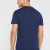 Laivasto miesten Ralph Lauren Logo Crew Neck T-paidat