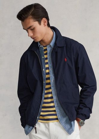 Laivaston miesten Ralph Lauren Bayport Poplin -takit