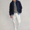 Laivaston miesten Ralph Lauren Bayport Poplin -takit Laivaston miesten Ralph Lauren Bayport Poplin -takit