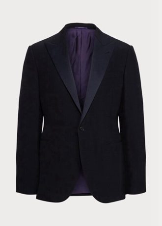 Laivaston miesten Ralph Lauren Gregory Barathea Tuxedo Blazerit Laivaston miesten Ralph Lauren Gregory Barathea Tuxedo Blazerit