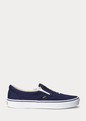 Laivaston miesten Ralph Lauren Keaton Polo Bear -lenkkarit Laivaston miesten Ralph Lauren Keaton Polo Bear -lenkkarit