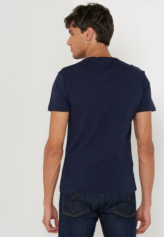 Laivaston miesten Ralph Lauren -painatetut pyöreäkauluksiset T-paidat