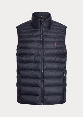 Laivaston miesten Ralph Lauren Pakattava Gilet-liivi