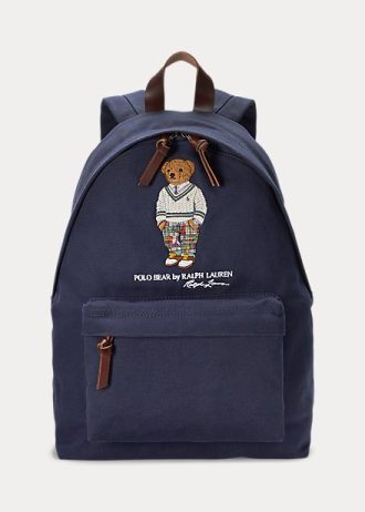 Laivaston miesten Ralph Lauren Polo Bear Canvas -reput
