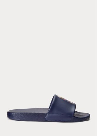 Laivaston miesten Ralph Lauren Polo Bear -tossut