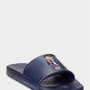 Laivaston miesten Ralph Lauren Polo Bear -tossut Laivaston miesten Ralph Lauren Polo Bear -tossut