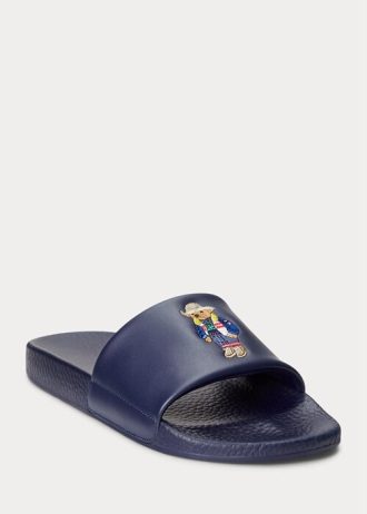 Laivaston miesten Ralph Lauren Polo Bear -tossut