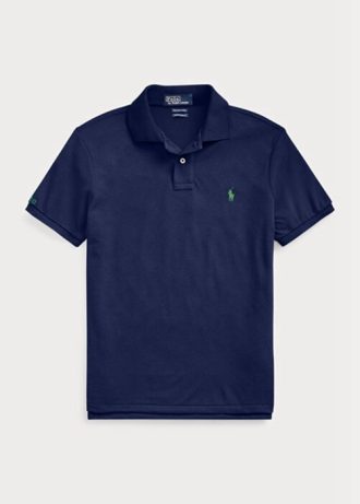 Laivaston miesten Ralph Lauren The Earth poolopaidat Laivaston miesten Ralph Lauren The Earth poolopaidat