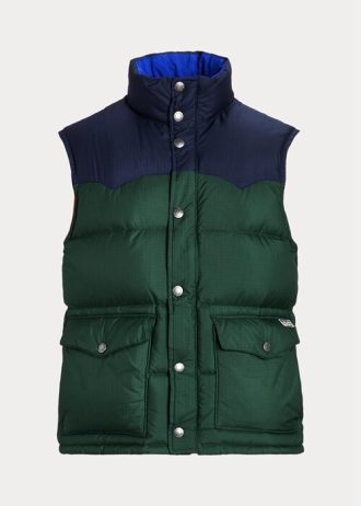 Laivaston miesten Ralph Lauren vettä hylkivä untuvaliivi