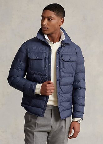 Laivaston miesten Ralph Lauren vettä hylkivät takit