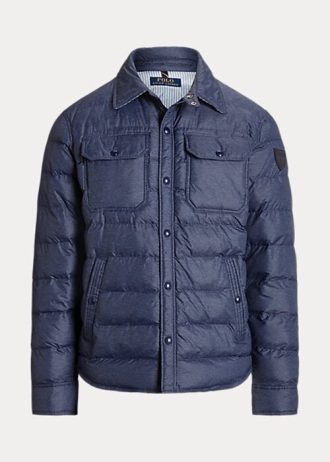 Laivaston miesten Ralph Lauren vettä hylkivät takit