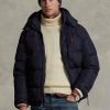Laivaston miesten Ralph Lauren vettä hylkivät untuvatakit Laivaston miesten Ralph Lauren vettä hylkivät untuvatakit