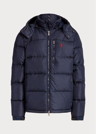Laivaston miesten Ralph Lauren vettä hylkivät untuvatakit