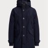 Laivaston miesten Ralph Lauren vettä hylkivät untuvatakit Laivaston miesten Ralph Lauren vettä hylkivät untuvatakit