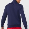 Laivastonsininen miesten Ralph Lauren -logoinen puolivetoketjullinen villapaita Laivastonsininen miesten Ralph Lauren -logoinen puolivetoketjullinen villapaita