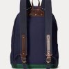 Laivastonsiniset miesten Ralph Lauren -logolla brodeeratut kanvasreput Laivastonsiniset miesten Ralph Lauren -logolla brodeeratut kanvasreput