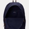 Laivastonsiniset miesten Ralph Lauren -logolla brodeeratut kanvasreput Laivastonsiniset miesten Ralph Lauren -logolla brodeeratut kanvasreput