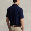 Laivastonsiniset miesten Ralph Lauren Stretch Mesh -vetoketjulliset poolopaidat Laivastonsiniset miesten Ralph Lauren Stretch Mesh -vetoketjulliset poolopaidat