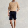 Laivastonsiniset miesten Ralph Lauren Stretch Slim Fit chino shortsit Laivastonsiniset miesten Ralph Lauren Stretch Slim Fit chino shortsit