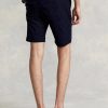 Laivastonsiniset miesten Ralph Lauren Stretch Slim Fit chino shortsit Laivastonsiniset miesten Ralph Lauren Stretch Slim Fit chino shortsit