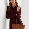 Lauren Tan naisten Ralph Lauren Crosshatch nahkaiset keskikokoiset Clare-kangaskassit Lauren Tan naisten Ralph Lauren Crosshatch nahkaiset keskikokoiset Clare-kangaskassit