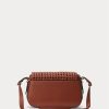 Lauren Tan Naisten Ralph Lauren Kudotut nahkaiset pienet Maddy Olkalaukut Lauren Tan Naisten Ralph Lauren Kudotut nahkaiset pienet Maddy Olkalaukut