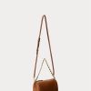 Lauren Tan naisten Ralph Lauren Nappa -nahkaiset pienet Emelia-olkalaukut Lauren Tan naisten Ralph Lauren Nappa -nahkaiset pienet Emelia-olkalaukut