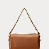 Lauren Tan naisten Ralph Lauren Nappa -nahkaiset pienet Emelia-olkalaukut Lauren Tan naisten Ralph Lauren Nappa -nahkaiset pienet Emelia-olkalaukut