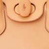 Luonnolliset naisten Ralph Lauren -nastalliset Vachetta Medium Bellport -laukut Luonnolliset naisten Ralph Lauren -nastalliset Vachetta Medium Bellport -laukut