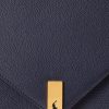 Midnight Navy naisten Ralph Lauren Polo ID nahka kirjekuori ketju Crossbody laukut Midnight Navy naisten Ralph Lauren Polo ID nahka kirjekuori ketju Crossbody laukut