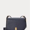 Midnight Navy naisten Ralph Lauren Polo ID nahkaiset satulalaukut Midnight Navy naisten Ralph Lauren Polo ID nahkaiset satulalaukut