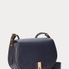 Midnight Navy naisten Ralph Lauren Polo ID nahkaiset satulalaukut Midnight Navy naisten Ralph Lauren Polo ID nahkaiset satulalaukut