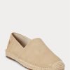 Miesten beige Ralph Lauren Cevio Suede Espadrille Miesten beige Ralph Lauren Cevio Suede Espadrille
