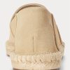 Miesten beige Ralph Lauren Cevio Suede Espadrille Miesten beige Ralph Lauren Cevio Suede Espadrille