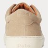Miesten beigenväriset Ralph Lauren Jermain Suede -lenkkarit Miesten beigenväriset Ralph Lauren Jermain Suede -lenkkarit