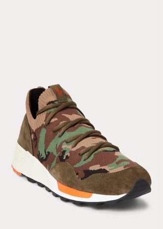 Miesten Camo Ralph Lauren Trackster 200II Camo Knit -lenkkarit Miesten Camo Ralph Lauren Trackster 200II Camo Knit -lenkkarit