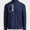 Miesten laivasto Ralph Lauren GolfClassic Fit Camo Jacquard -pusero