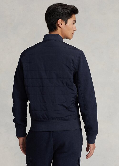 Miesten laivaston Ralph Lauren Hybrid Bomber -takit Miesten laivaston Ralph Lauren Hybrid Bomber -takit