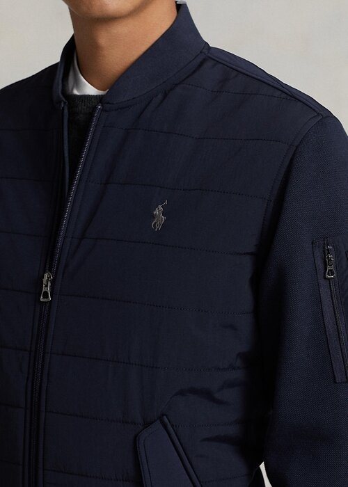 Miesten laivaston Ralph Lauren Hybrid Bomber -takit Miesten laivaston Ralph Lauren Hybrid Bomber -takit