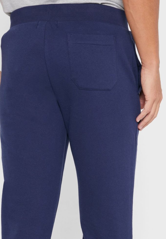Miesten laivastonruskeat Ralph Lauren -logolla varustetut lenkkeilyhousut Miesten laivastonruskeat Ralph Lauren -logolla varustetut lenkkeilyhousut